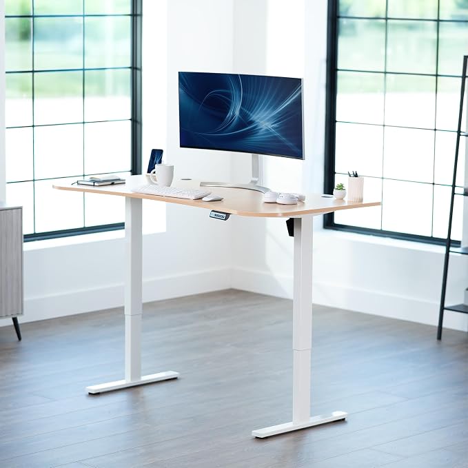 VIVO Electric 63 x 32 in Standing Desk, Memory Height Adjustment, 1B Series - Image 2