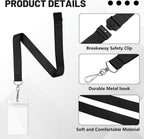 24-Pack Black Breakaway Lanyards - Image 4