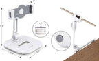 AboveTEK Tablet Stand Holder, Stylish Aluminum iPad Stands, Foldable 360° - Image 9