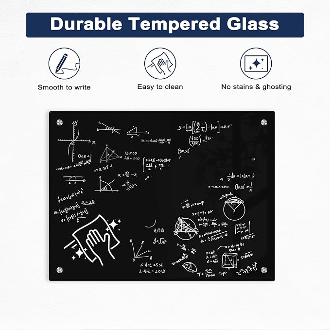 Black Dry Erase Board - Image 2