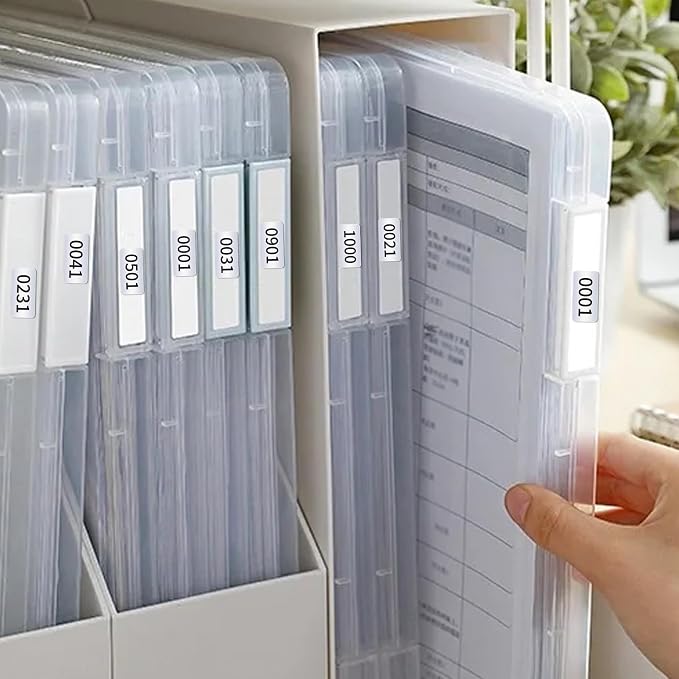 5001-6000 Consecutive Number Inventory Stickers Self Adhesive Waterproof Labels - Image 5