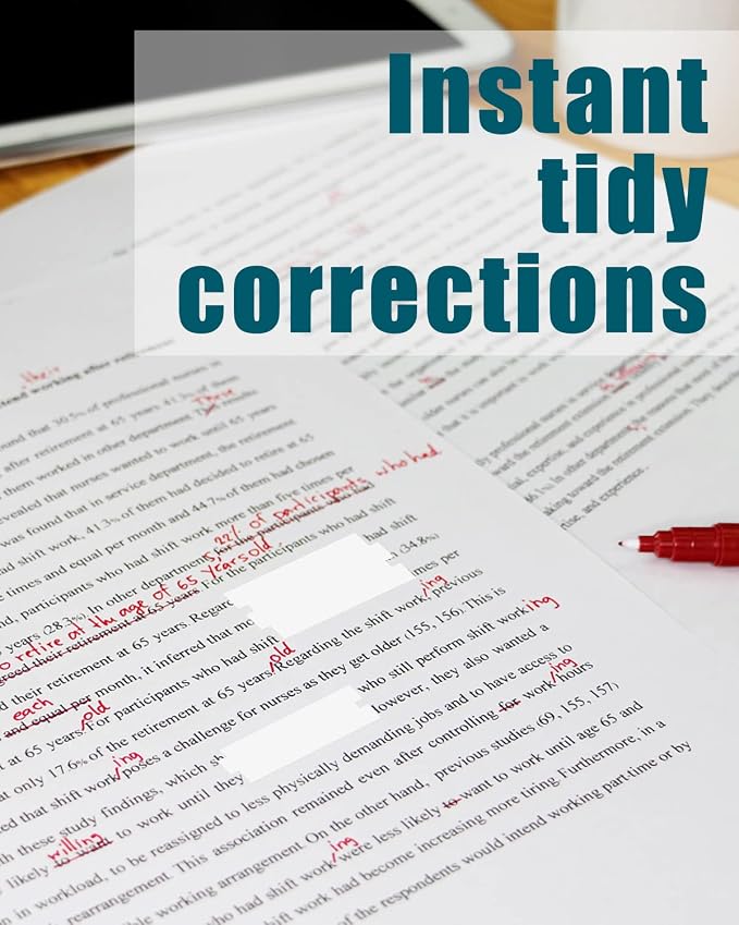 Lzerking Correction Tape, Make Instant Corrections - Image 6