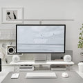 ROCDEER Bamboo Monitor Stand Riser by Rocdeer