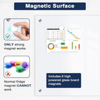 Magnetic Glass Whiteboard, Classroom - Image 4