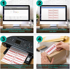 2x4 Labels Sticker Paper - Image 3