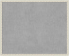 Amanti Art Silver Framed Magnetic Board 34x42 X-Large Vision Board by AmantiArt