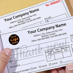 Personalized Invoice Book Custom 2 Part/3 Part Receipt Book Quote Estimate - Image 7