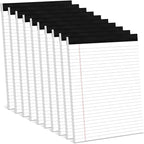 Note Pads 8.5 x 11 Inch, 10 Pack, Legal Pads 8.5 x 11, 30 Sheets Each, by Aidunmis