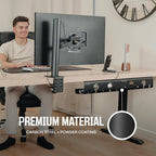 No-Drill Under Desk Cable Management Tray - Image 5