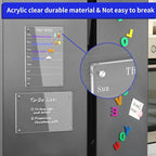 AITEE Acrylic Magnetic Weekly Meal Planner - Image 6
