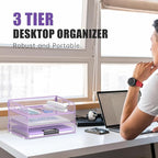 Daltack 3-Tier Paper Organizer - Image 2