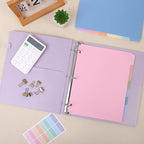 SKYDUE Durable Plastic 8-Tab Dividers, Big Tab Dividers - Image 8