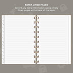 Clever Fox Password Book Spiral – Mini Internet Address & Password Organizer - Image 6