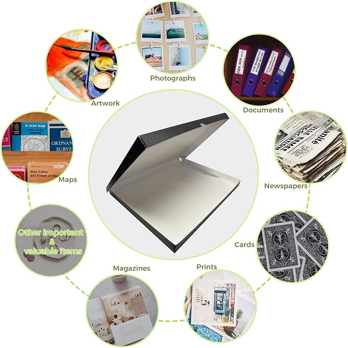 Lineco Folio Storage Box, Clamshell Design - Image 6
