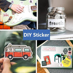 8.5" x 11" Full Sheet Label Sticker Paper - Image 8