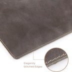 Node Leather Calfskin Leather Desk Pad – Executive Office Desk Mat - Image 3