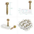 STEREN Coaxial Cable Clips - Image 8