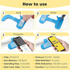 SummerBrite 24-Pack Smart NFC Cable Labels - Image 4