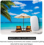 Auhoahsil Mouse Pad, 12 x 10 in Beach Theme Computer Mouse Pad - Image 4