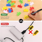 Trilancer Cable Cord Labels Large Size, - Image 5