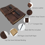 Leather Journal Writing Notebook - Image 4
