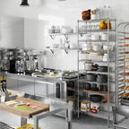 Regal Altair 14" Deep x 30" Wide x 86" Height Wire Shelving Kit | 10-Tier | NSF - Image 7