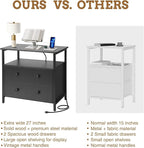 Edbuosy 27 inch Wide Night Stand - Image 7