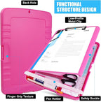 Plastic Clipboard with Storage, A4 Nursing Clipboard Folder with Pen Holder - Image 6