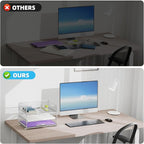 Marbrasse 3 Tier Paper Organizer Letter Tray, Mesh File Organizer - Image 4
