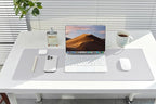 ALOANES Silvery Waterproof Desk Mat, Large Mouse Pad - Image 6