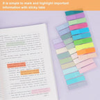 Book Tabs for Annotating, Sticky Tabs Transparent Small Sticky Notes Flags - Image 5