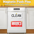 VNDUEEY 16 Pack Fridge Magnets Refrigerator Magnet, Magnetic Push Pins - Image 6