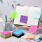 Meanplan 3 Pack Pop up Sticky Dispenser Note Holder Black Base - Image 6