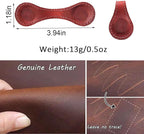 Personalized Magnetic Leather Bookmark, 26 Letters Custom Leather Bookmarks - Image 8