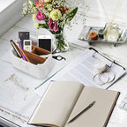SZYRL Desk Organizer, Marble Remote Holder - Image 6