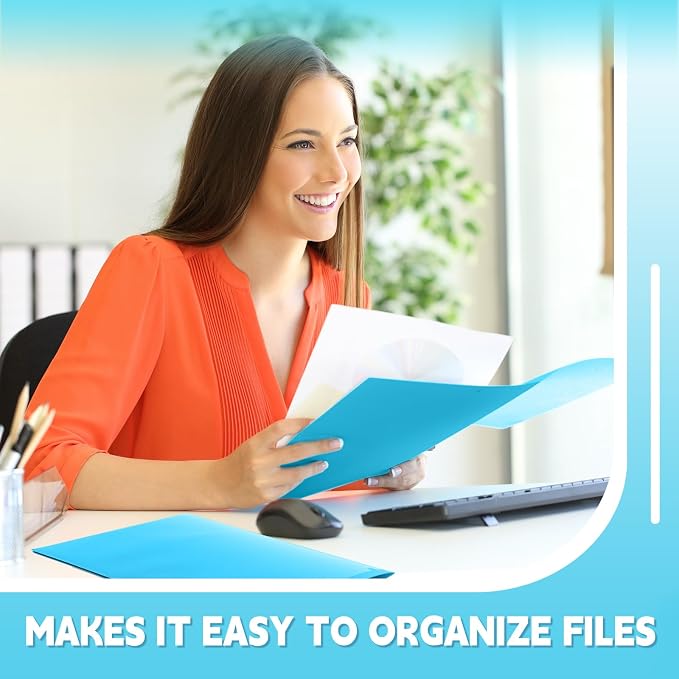 Henoyso 36 Pcs Plastic Folders - Image 4