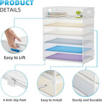 Marbrasse 2 Pack Desk Organizer - Image 4