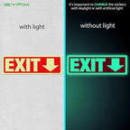 iSYFIX Exit Stickers Signs - Image 2