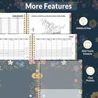 SUNEE 2026 Appointment Book, Quarter-Hourly, Weekly & Monthly - Image 6