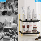 FSyueyun 2-Tier Bathroom Countertop Organizer, Tool-Less Installation Premium - Image 4