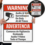 SmartSign 30 x 24 inch “Warning - Image 2