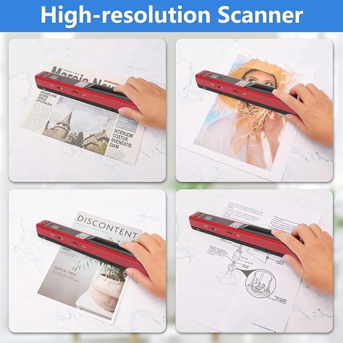 Marhynchus Portable Scanner Handheld Document Scanner - Image 2