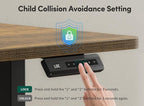 FEZIBO 48 x 24 Inch Height Adjustable Electric Standing Desk - Image 9