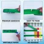 Bligo 10 Pack Green Painters Tape 1 Inch x 55 Yards, Medium Adhesive Masking - Image 3