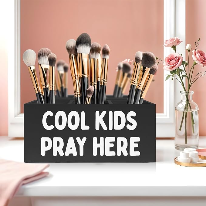 Exqcom Christian Pen Pencil Crayon Holder - Image 5