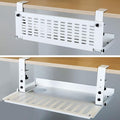 AEONS Universal Under Desk Cable Management Tray-Clamp Mount Hinged Swing by AEONS