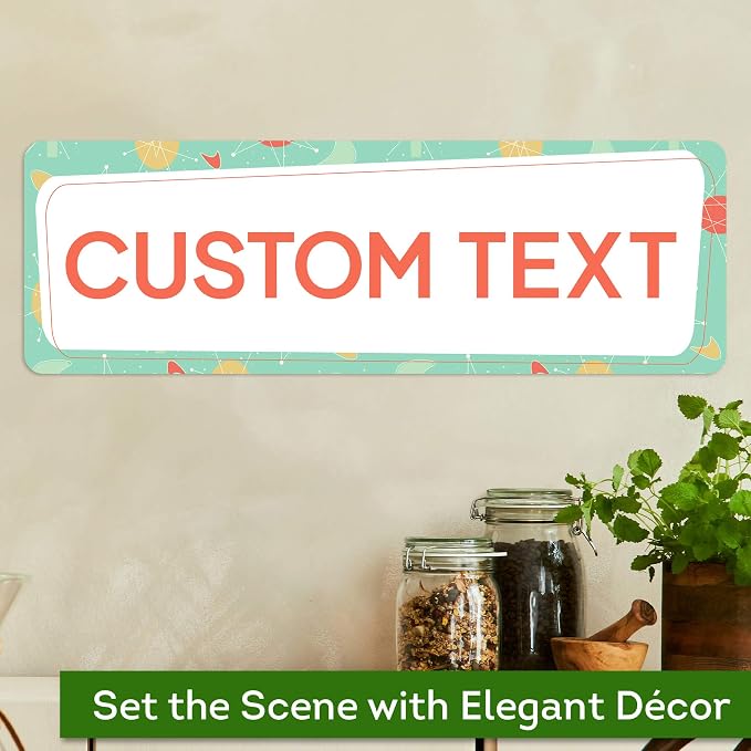 Custom Sign, Custom Street Sign, 11 Font Colors, 13 Font Styles, 4 Hole Options - Image 4