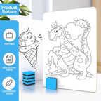 Dry Erase LapBoards, PANDRI 26 Pack Double Sided 12.5 x 9 Inch Whiteboards - Image 5