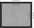 Amanti Art Black Framed Magnetic Board 18x22 Small Vision Board - Image 4