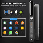 AMERTEER Wireless Presenter, Support Hyperlink RF 2.4GHz Powerpoint PPT Clicker - Image 5